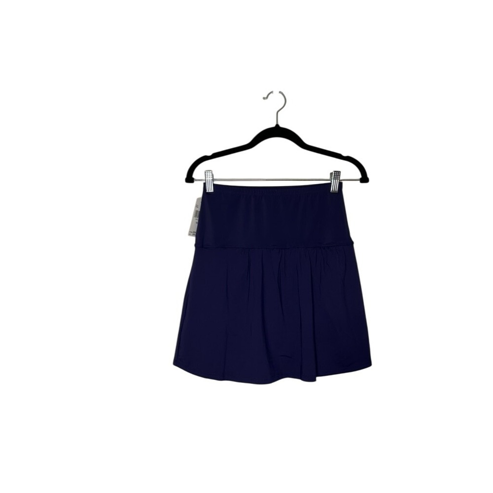Leilani Navy Swim‎ Skirt Tummy Control Swimsuit Cover Up Size 10 NEW